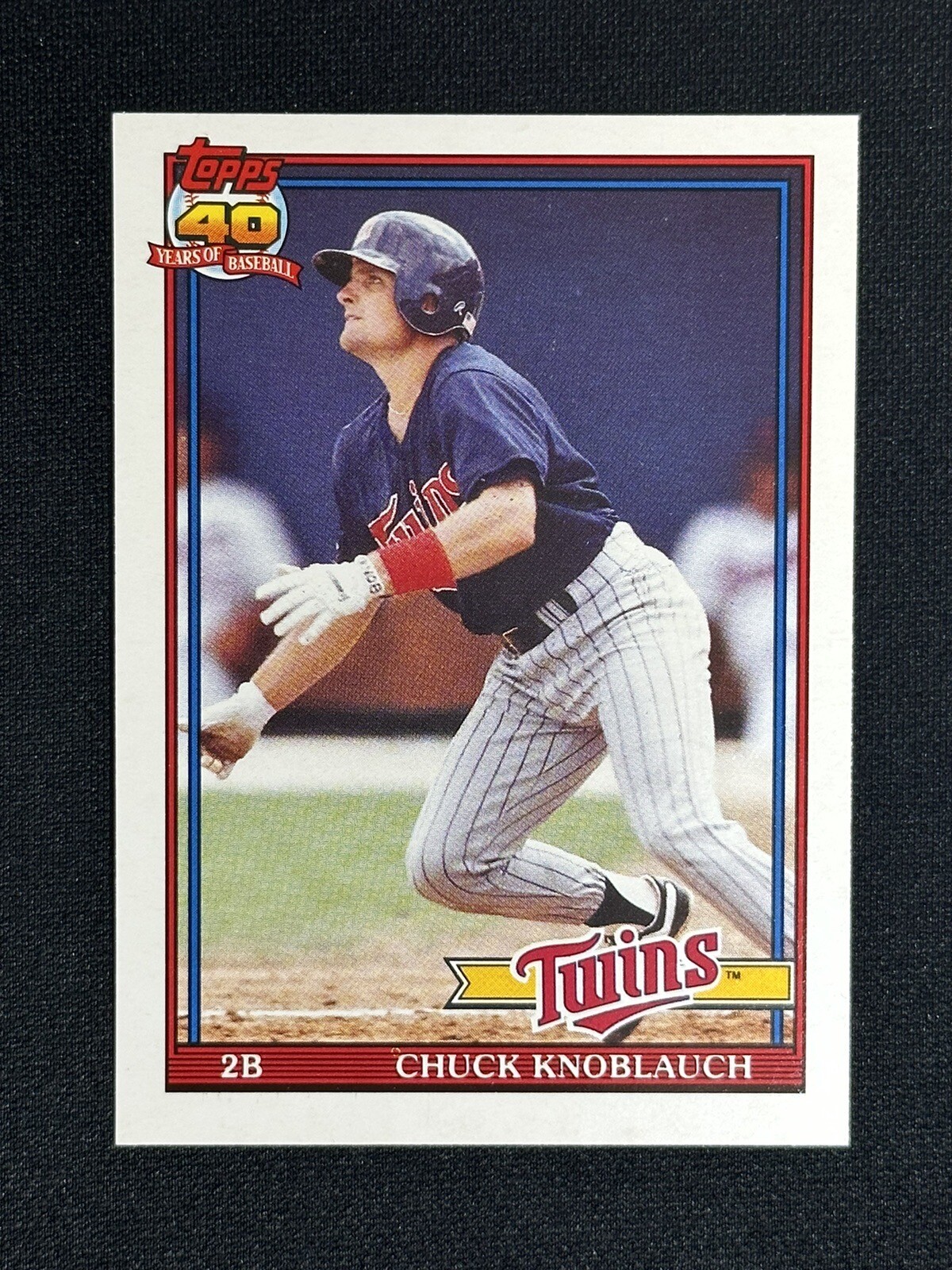 1991 Topps Traded Chuck Knoblauch 69T Rookie Baseball Card RC Minnesota Twins