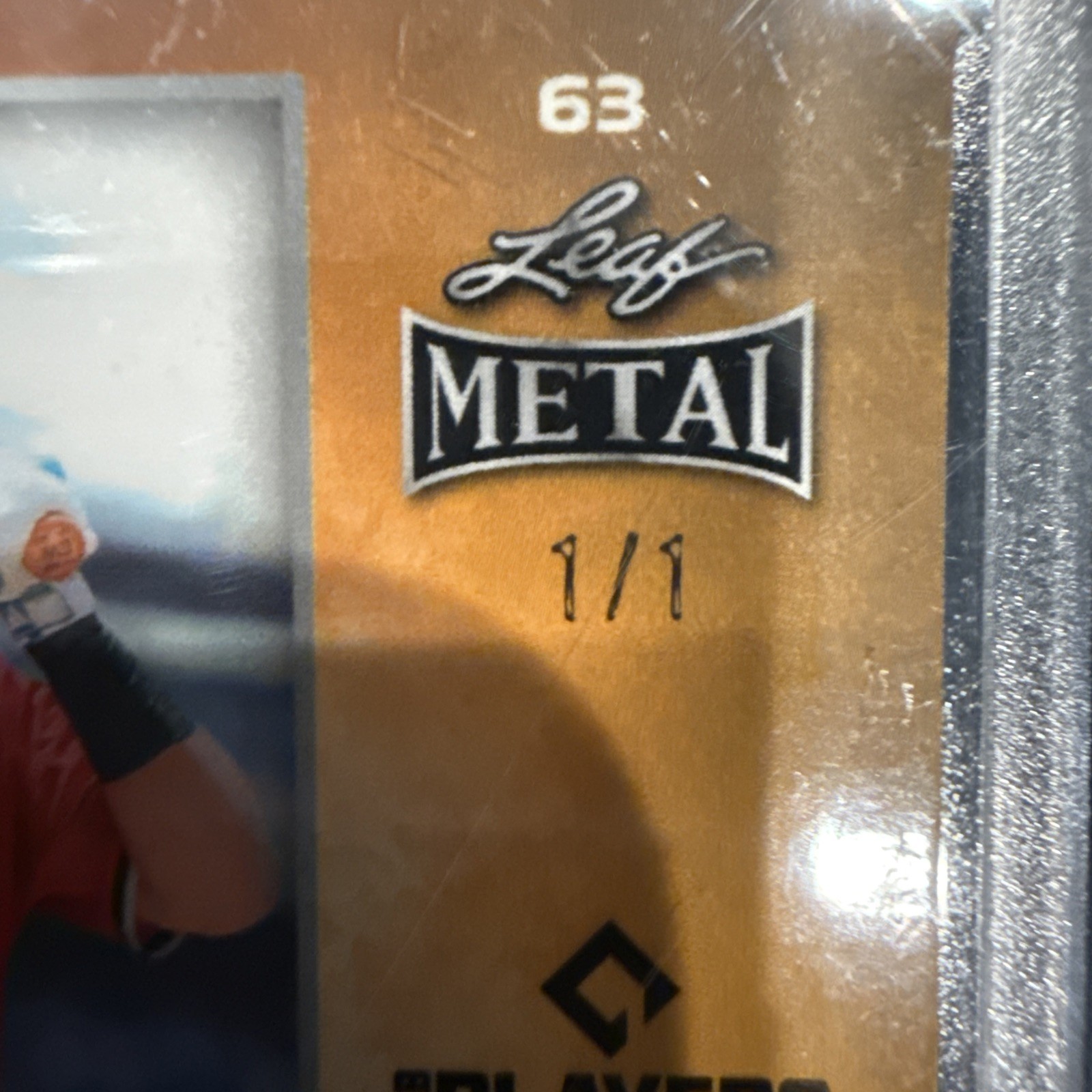 2026 Leaf Metal Eli Willits Gold Shimmer 1/1