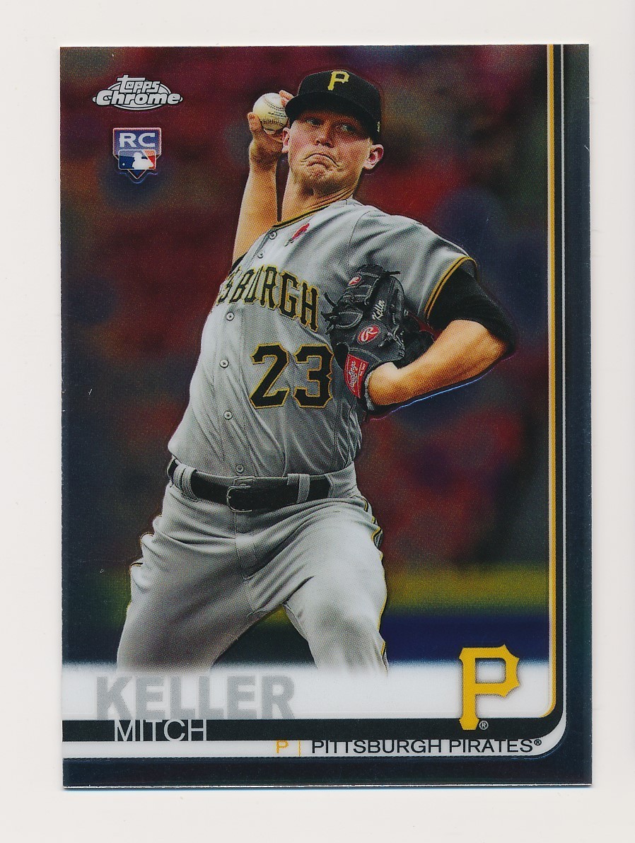 MITCH KELLER ⚾ 2019 Topps Chrome Update #48 RC Rookie Pittsburgh Pirates