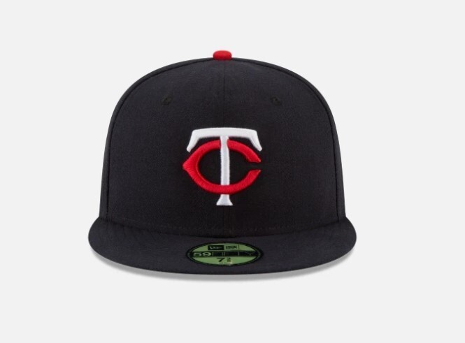 New Era Navy Minnesota Twins On Field Game Fitted