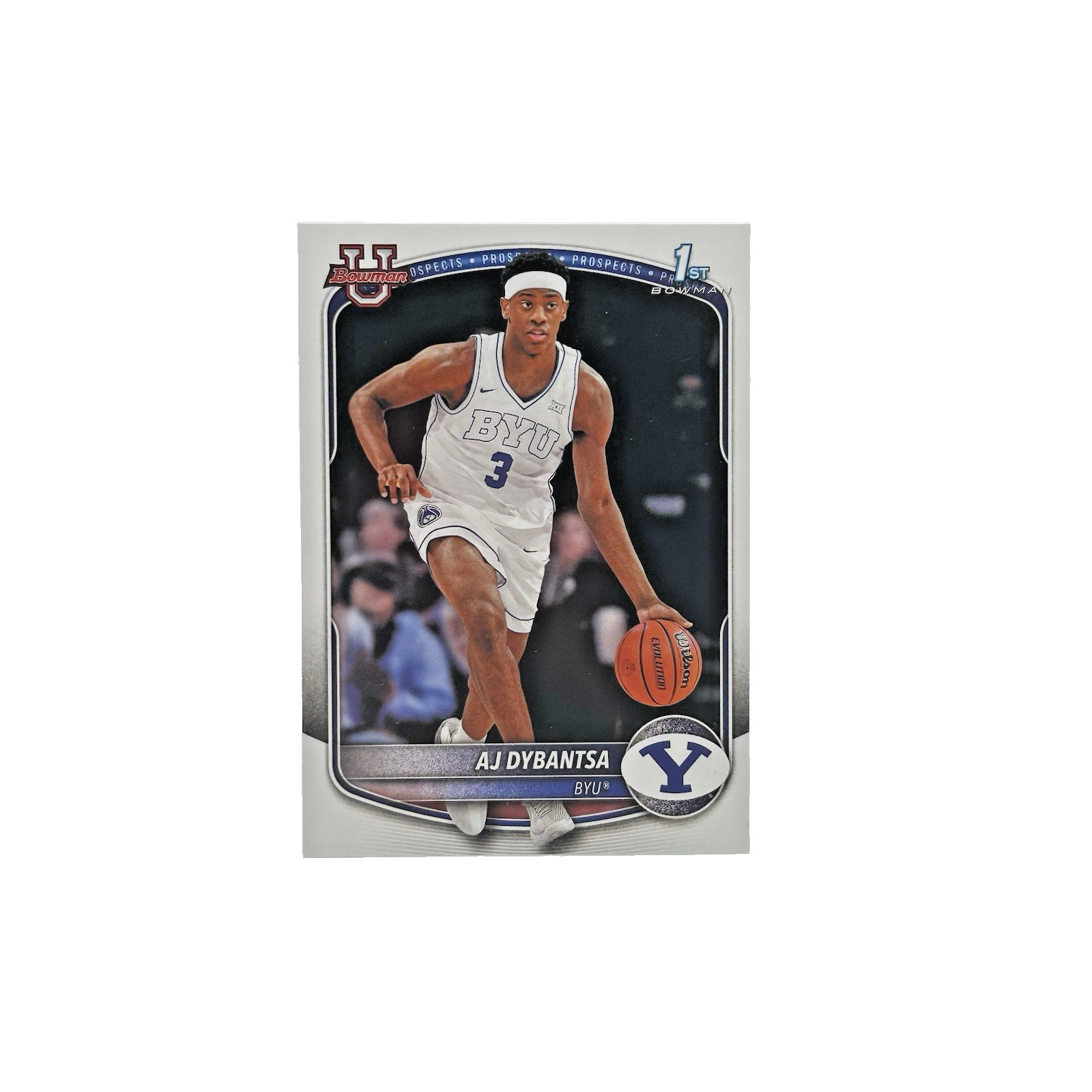 AJ Dybantsa 2025 Bowman Basketball #BPP-1 Bowman Paper Prospect BYU – Wizards