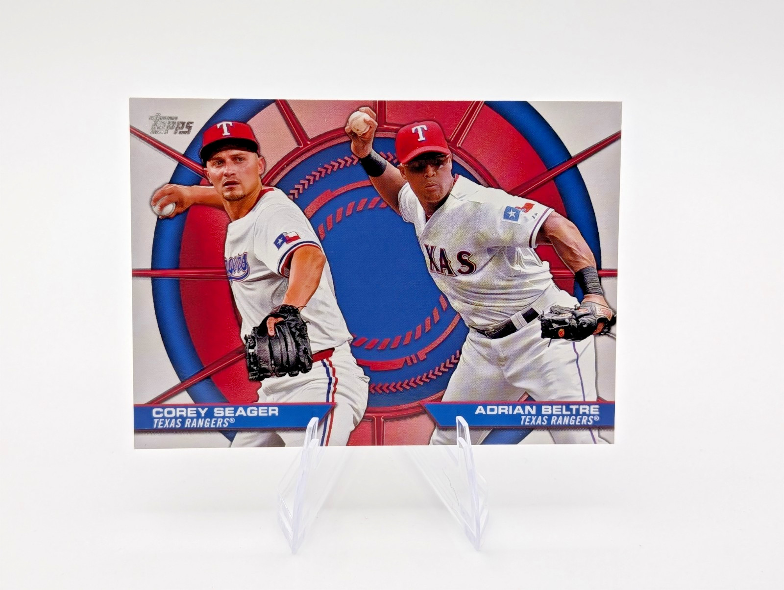 2025 Topps Series 2 – Corey Seager / Adrian Beltre #DD-10