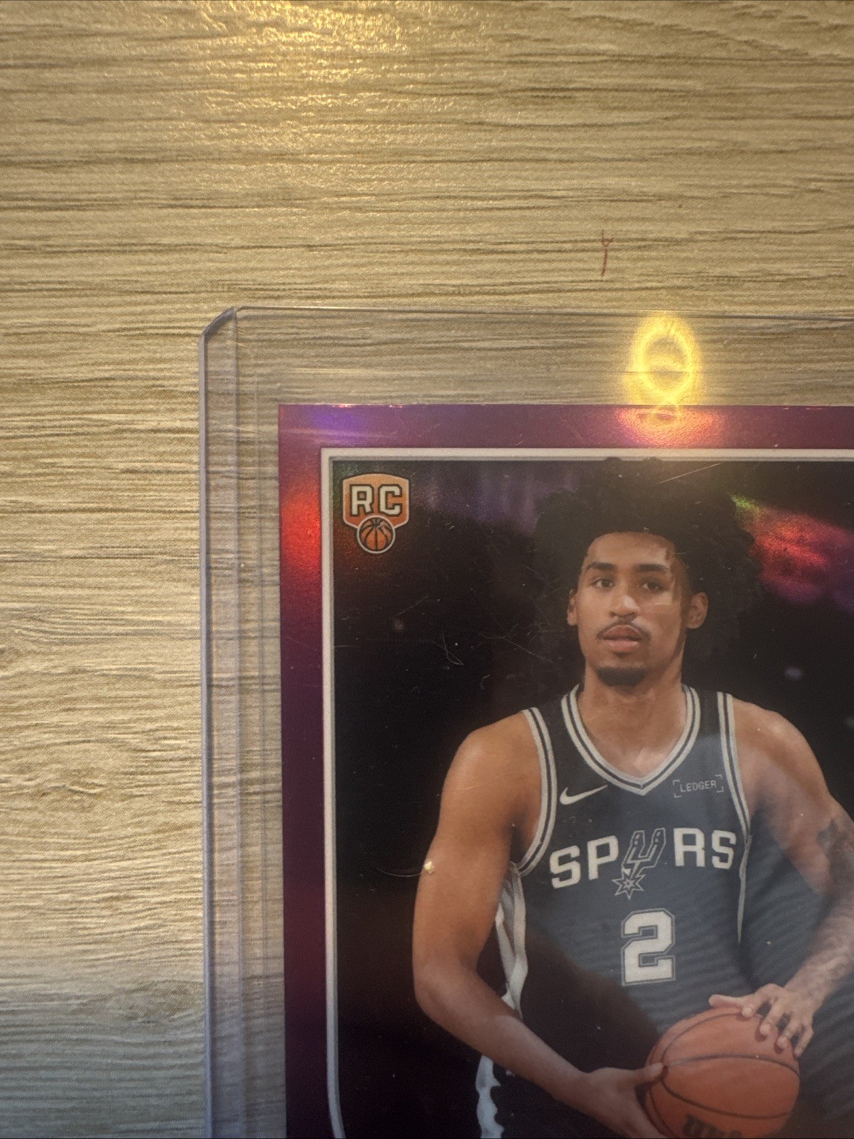 2025-26 Topps Bowman Chrome SP#/199 Fuschia Dylan Harper (RC) San Antonio Spurs