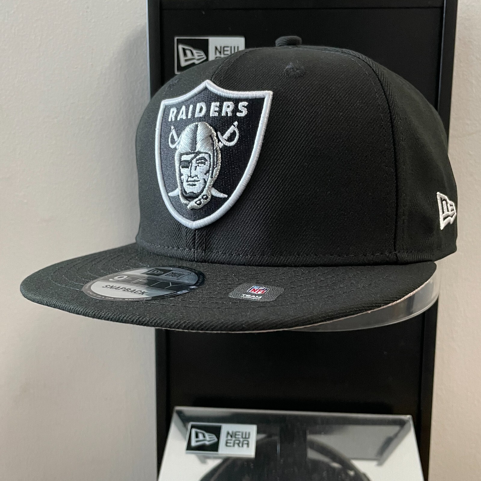 NFL – Las Vegas Raiders 9FIFTY Adjustable Snap-Back New Era Cap – Black