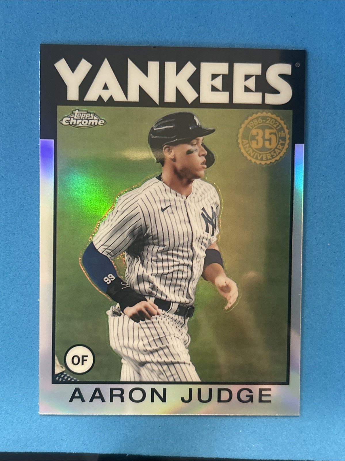2021 Topps Chrome – 1986 Topps Baseball Aaron Judge #86BC-1