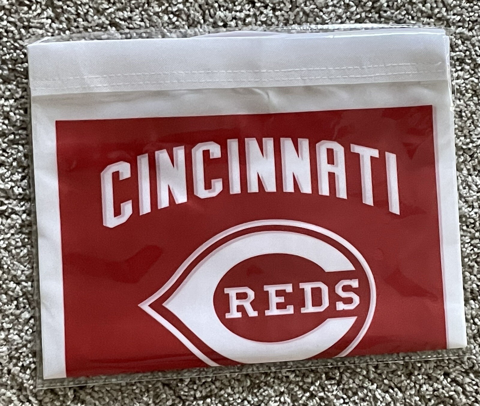 Cincinnati Reds MLB World Series Champions 5 Banners/Flags 18.5″ x 11.5″ Set