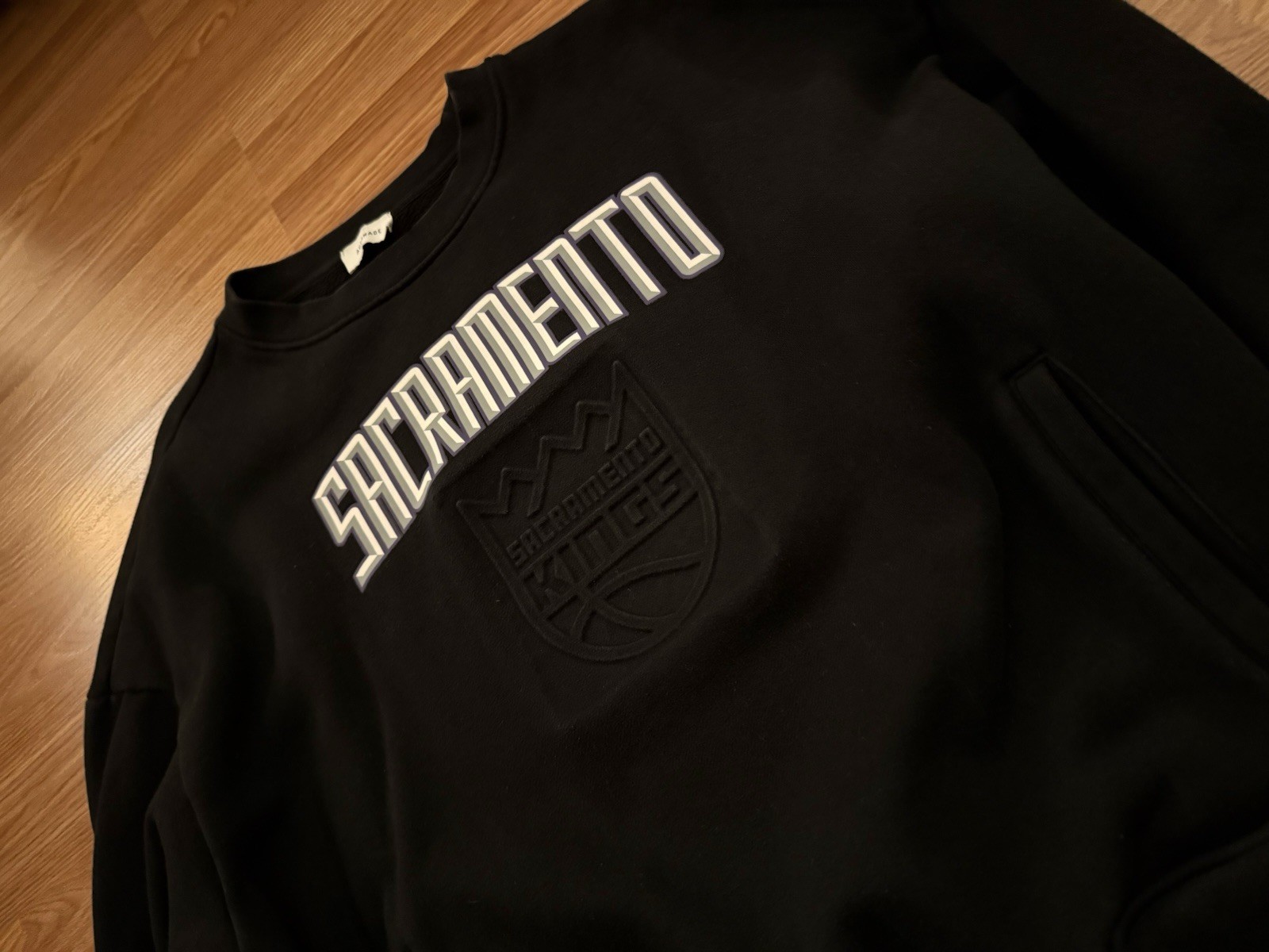 Authmade Sacramento Kings Pullover Sweater Size XL