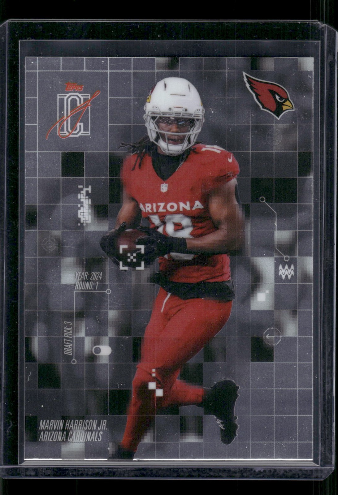 2025 Topps Signature Class #AI-1 Marvin Harrison Jr. After Image