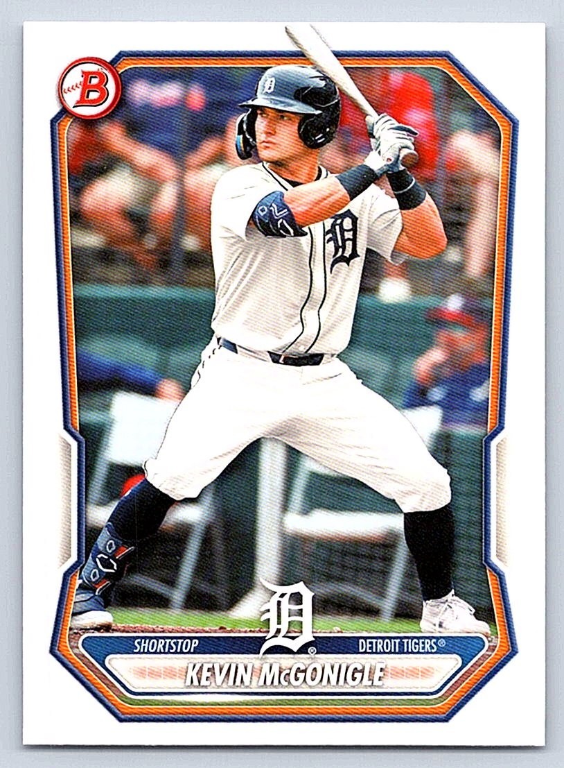 KEVIN McGONIGLE TIGERS 2026 BOWMAN PROSPECTS #BP- 145