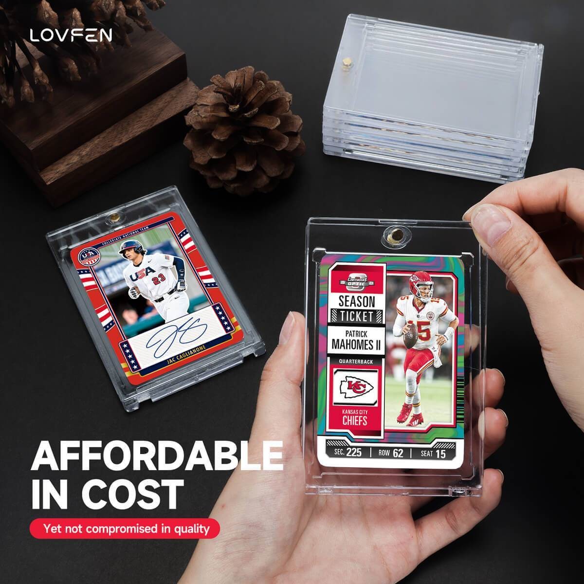 35PT/55PT/100PT/130PT/180PT Magnetic One Touch Card Holder For Trading Cards