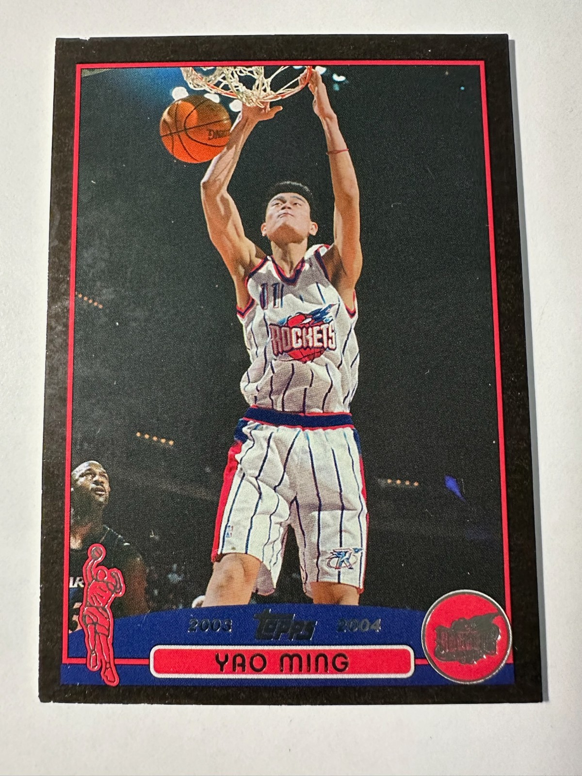 2003-04 Topps Yao Ming Black Border /500 Rockets #11 SP