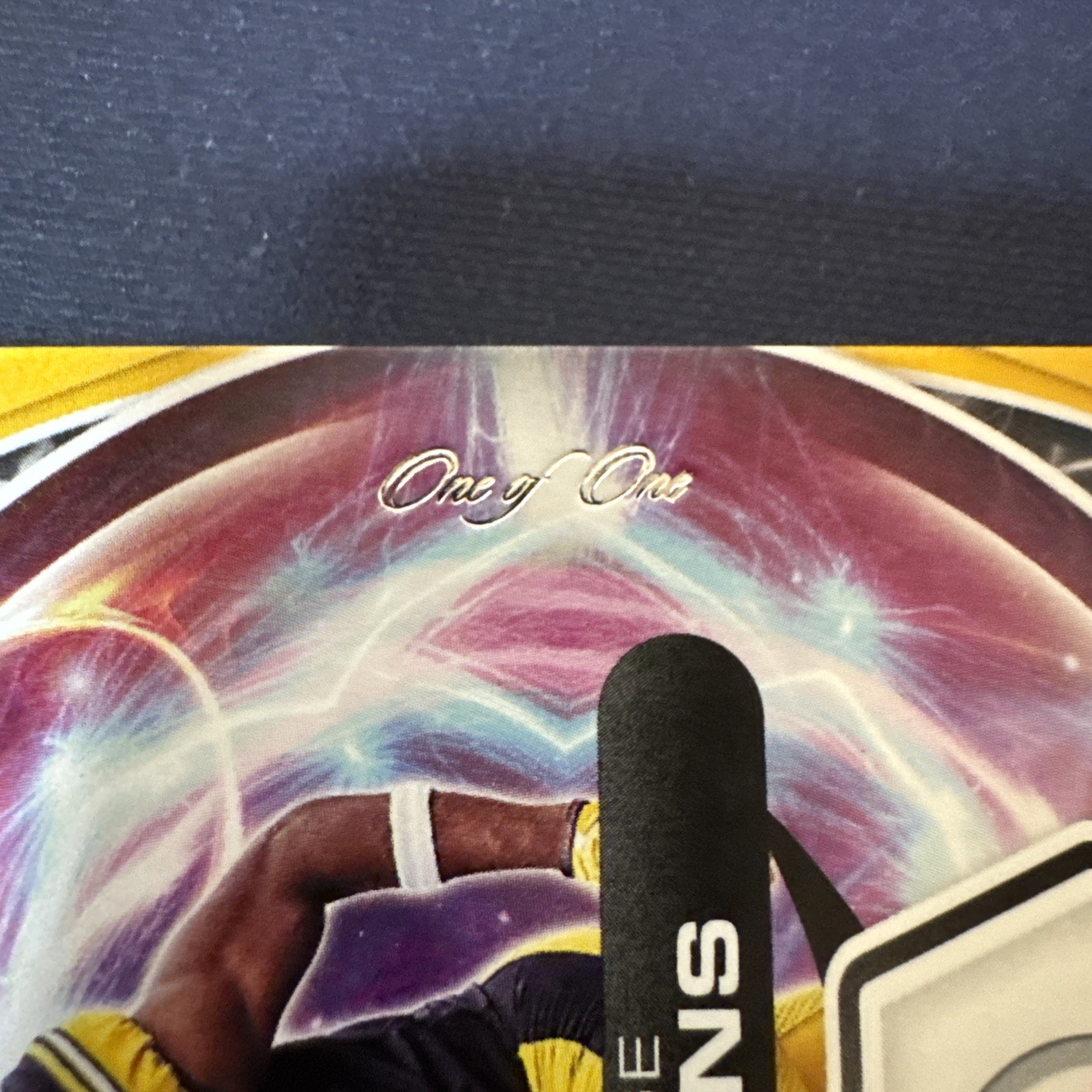 2022 Panini Elements George Pickens Rookie RC 1/1 Swoosh NFL Shield One Of One