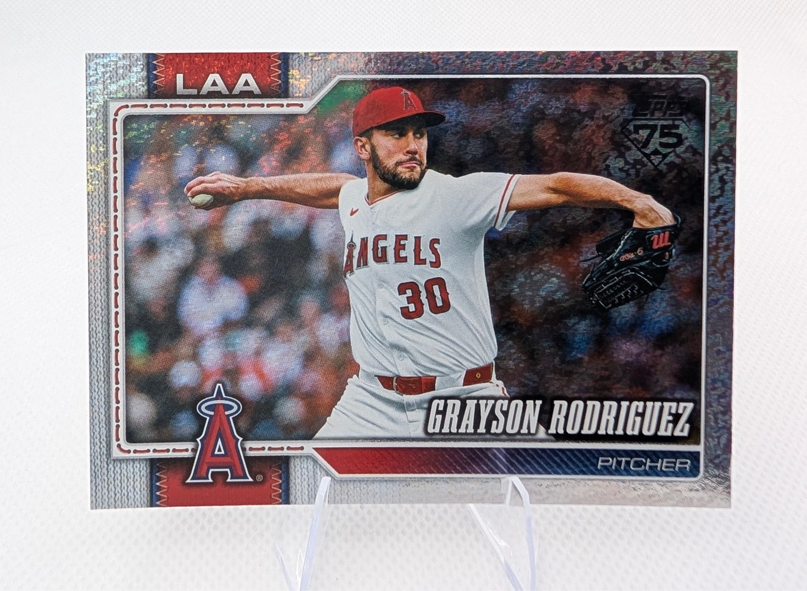 2026 Topps Series 2 – Grayson Rodriguez #577 Holo Foil – Angels