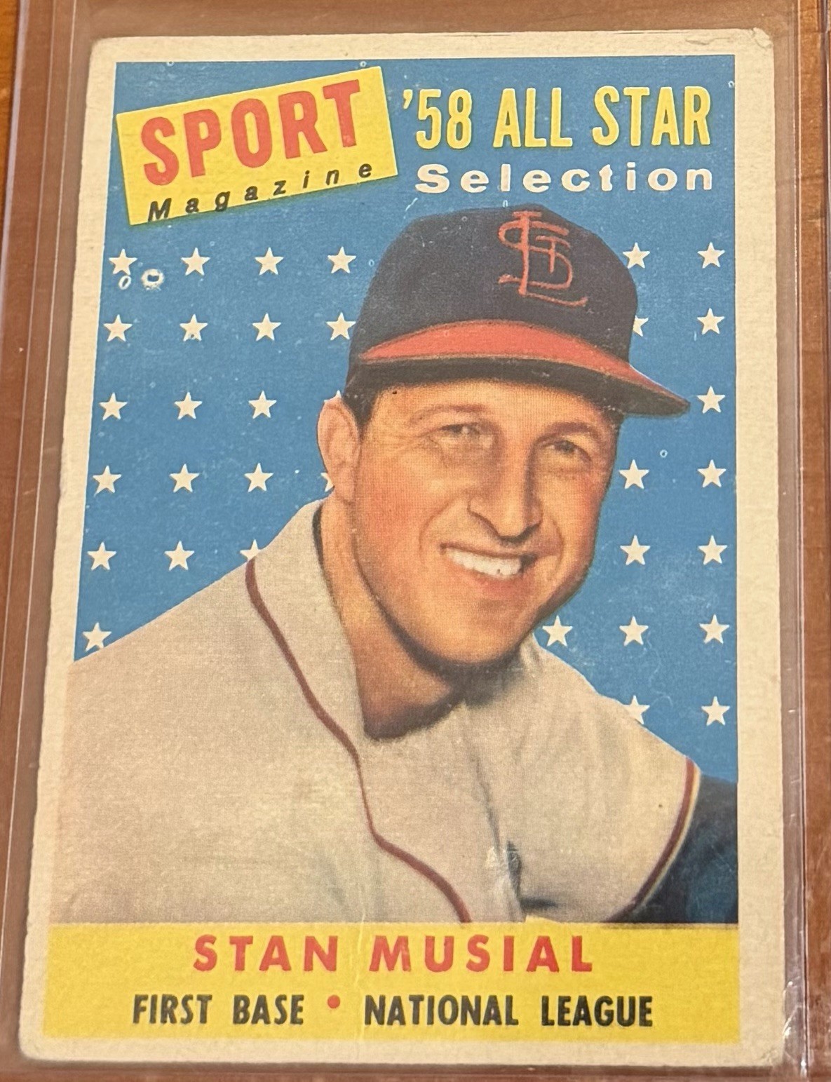1958 Topps #476 Stan Musial AS