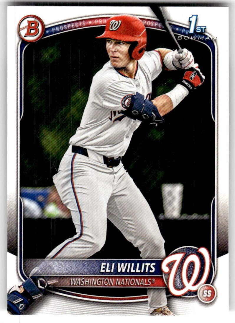 2025 Bowman Draft Eli Willits #BD-1