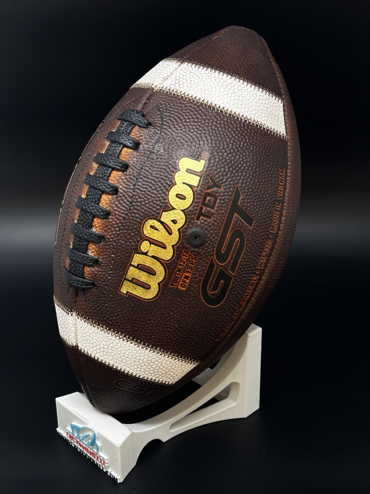 Wilson GST TDY Youth GAME PREPPED Leather Football – Brand NEW