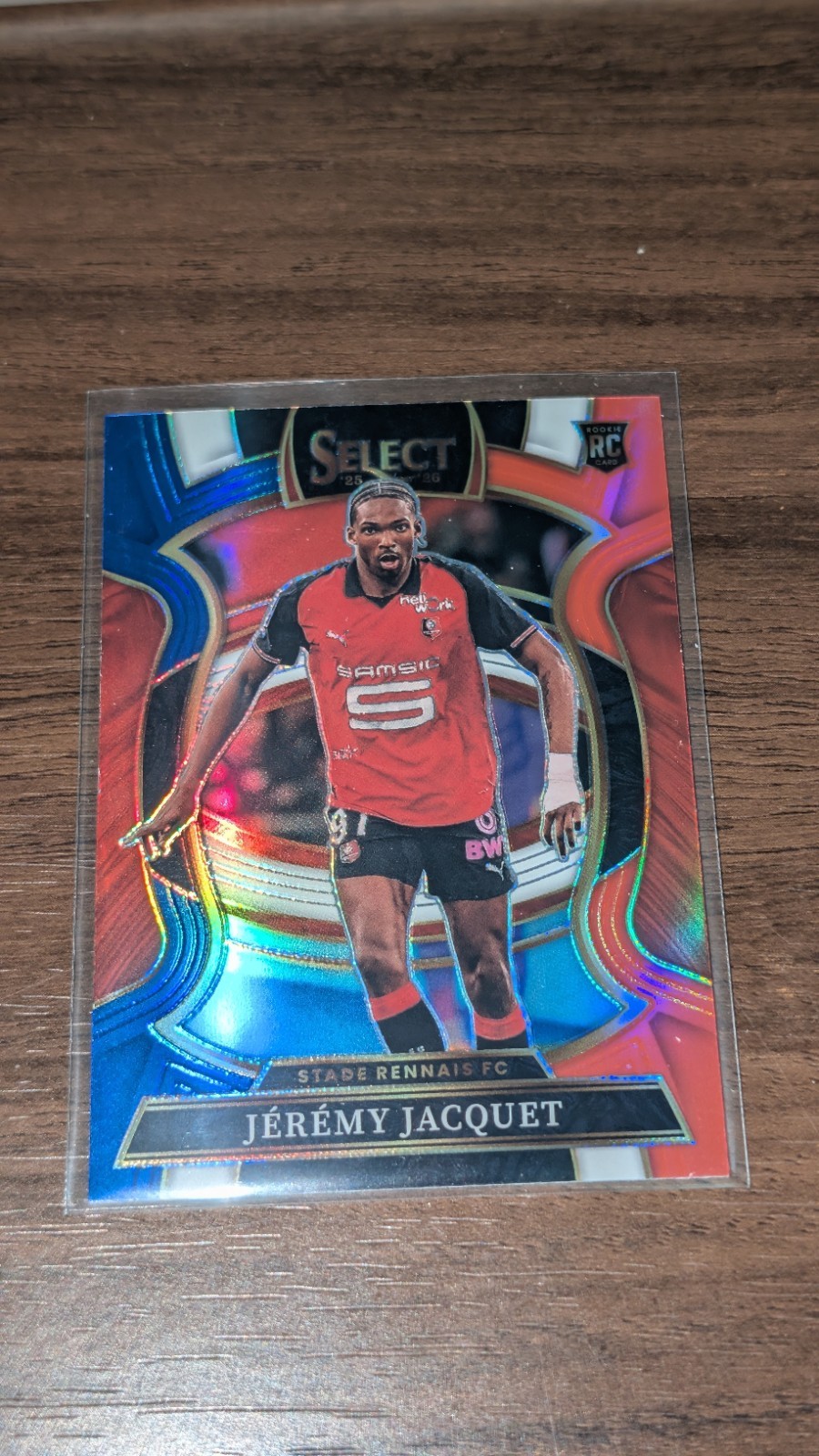 2025-26 Select Ligue 1 Jeremy Jacquet Multi Color Rookie RC Liverpool!!
