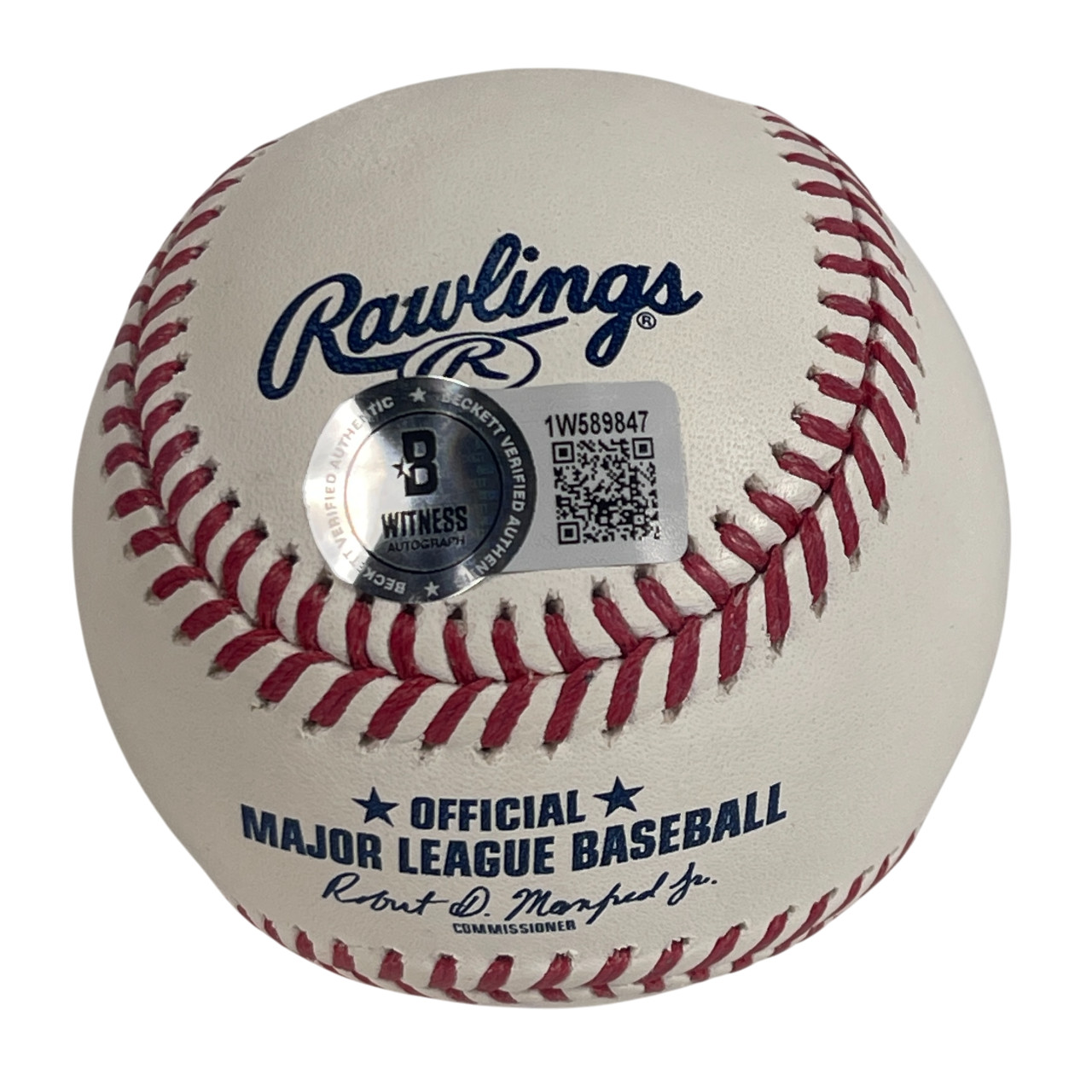 Roy White Signed Auto Autographed ROMLB Baseball w/ 3 Ins Beckett BAS COA Yankee