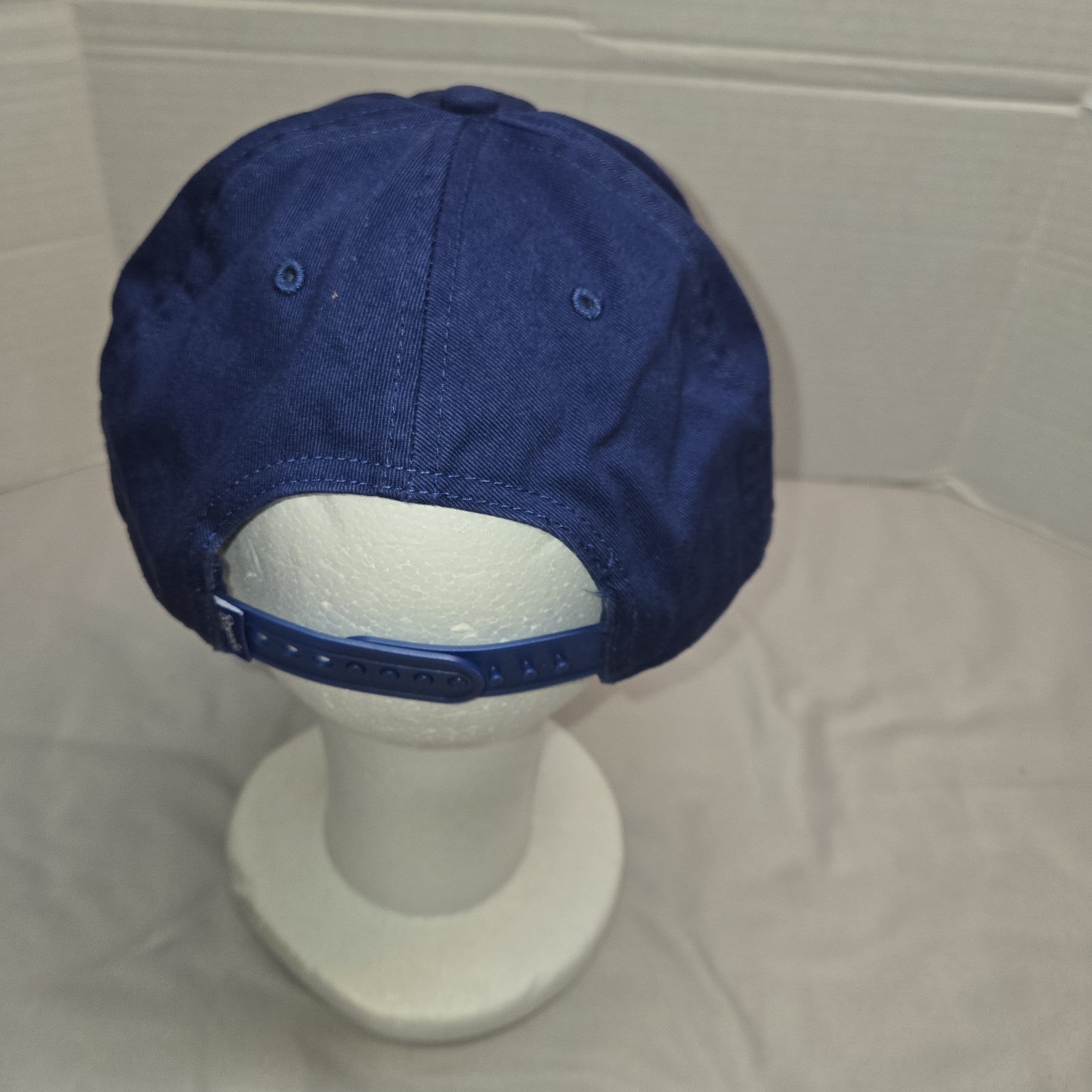Kansas City KC Royals Hat Strapback 3D Thick Embroidery Scrupt 47′ Brand MLB Euc