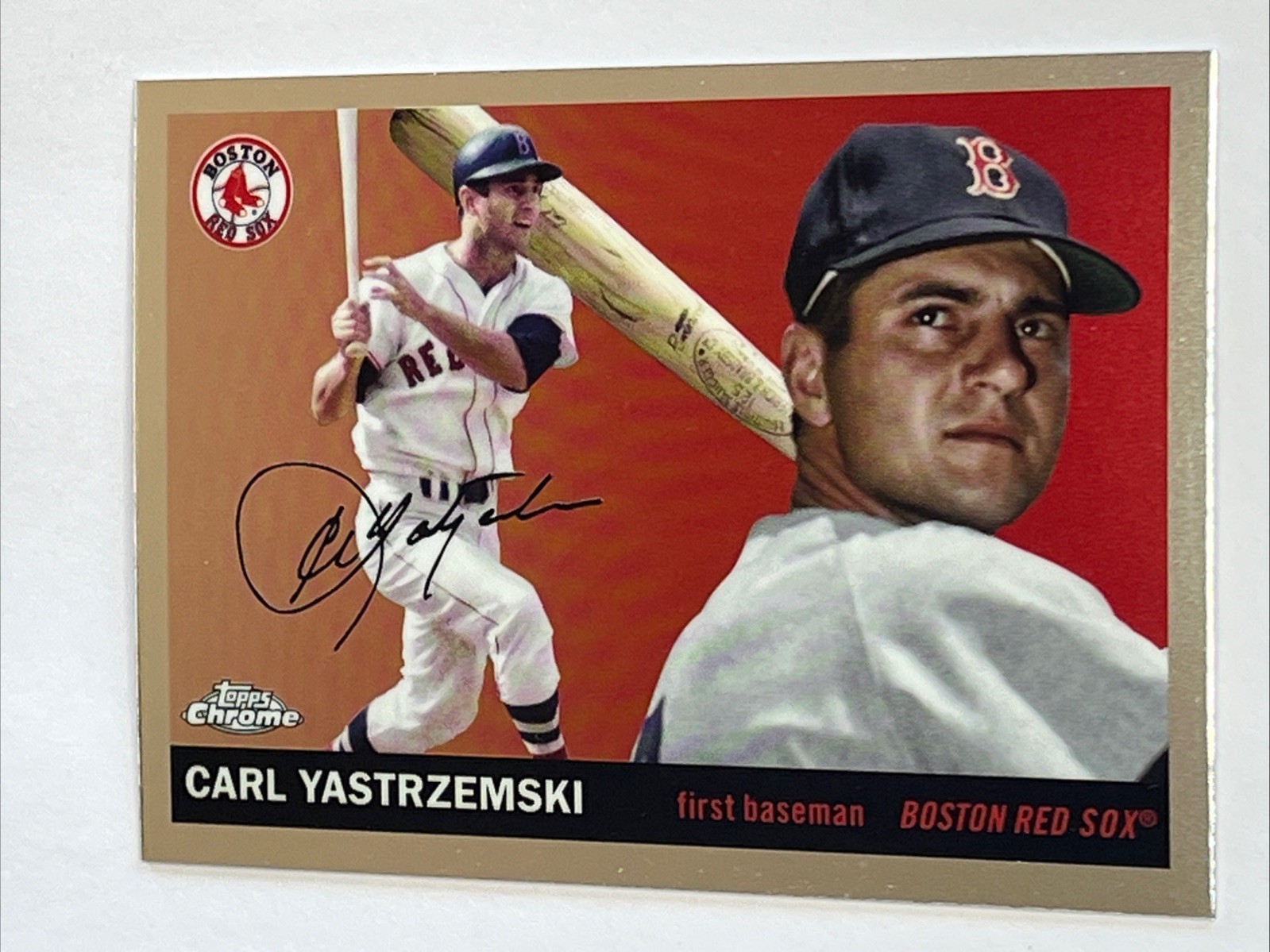 2025 Topps Chrome Platinum Anniversary CARL YASTRZEMSKI #368 Boston Red Sox