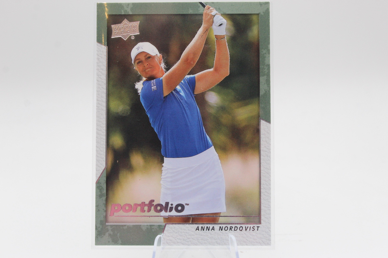2024 Upper Deck Portfolio – Rookies Anna Nordqvist #73 (RC)