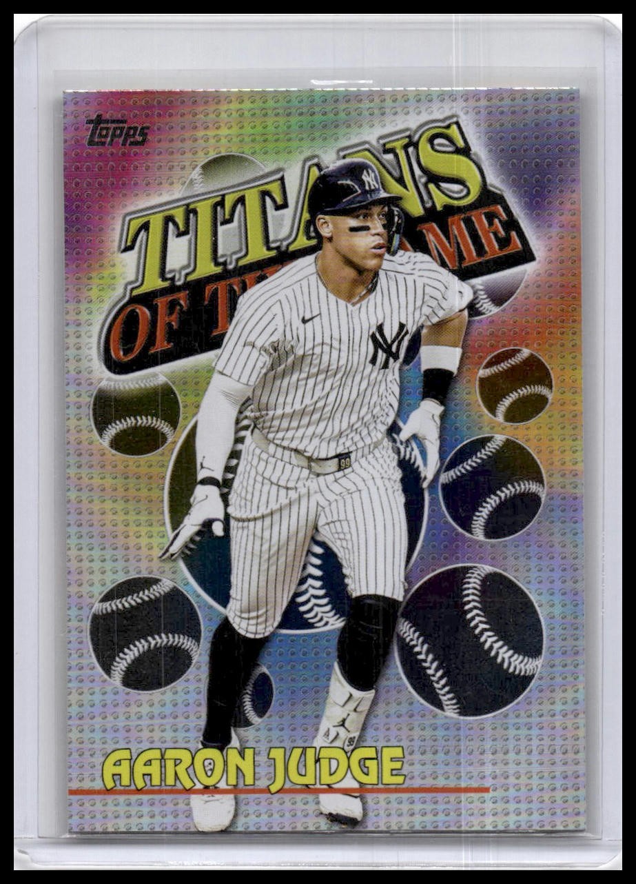 2026 Topps #TOG-3 Aaron Judge Titans of the Game