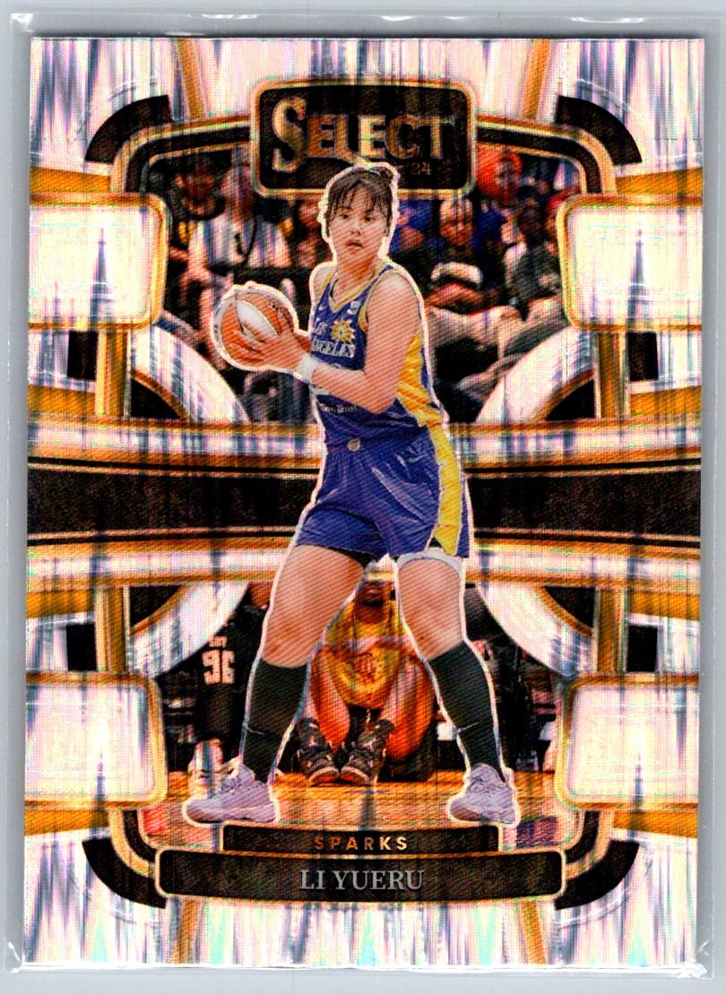 2024 Panini Select WNBA Li Yueru Prizms Silver Flash #74
