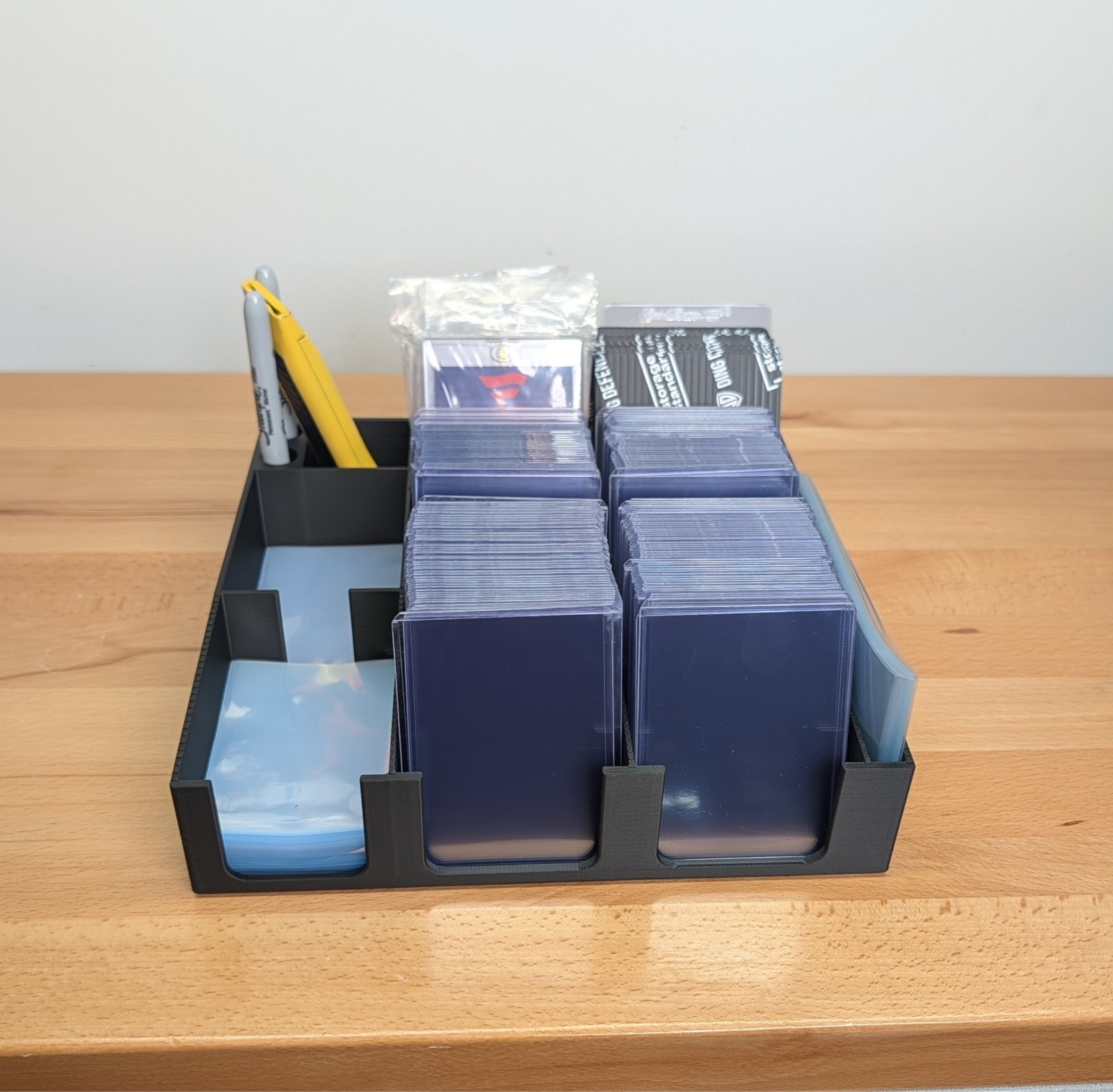 Card Caddy Daddy OMEGA Storage Organizer | Top Loaders, Sleeves, Card Savers +