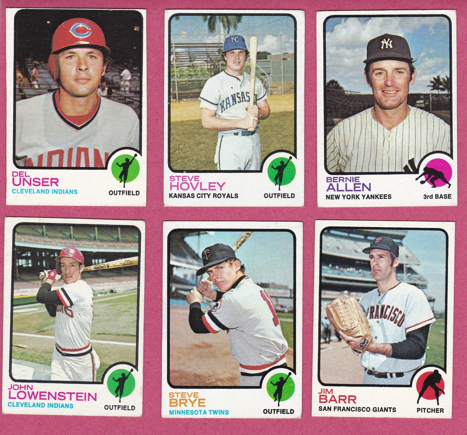 1973 Topps Baseball Cards – #352 – 657 commons to complete your set, VG+ to EXMT