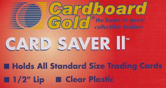 1000 CBG Card Saver II / 2 Semi Rigid Baseball Trading Card Holders New Improved