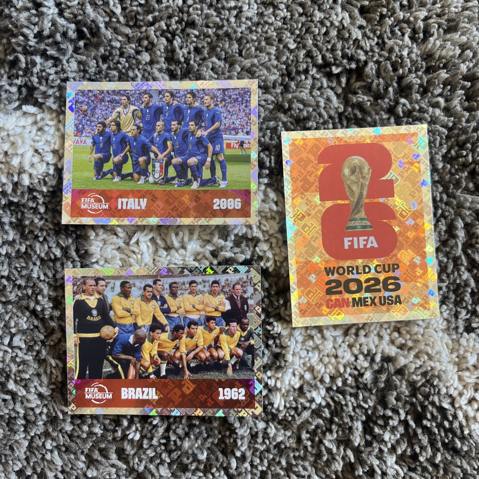 2026 Panini World Cup Sticker Bundle | FWC 6, FWC 12, FWC 17