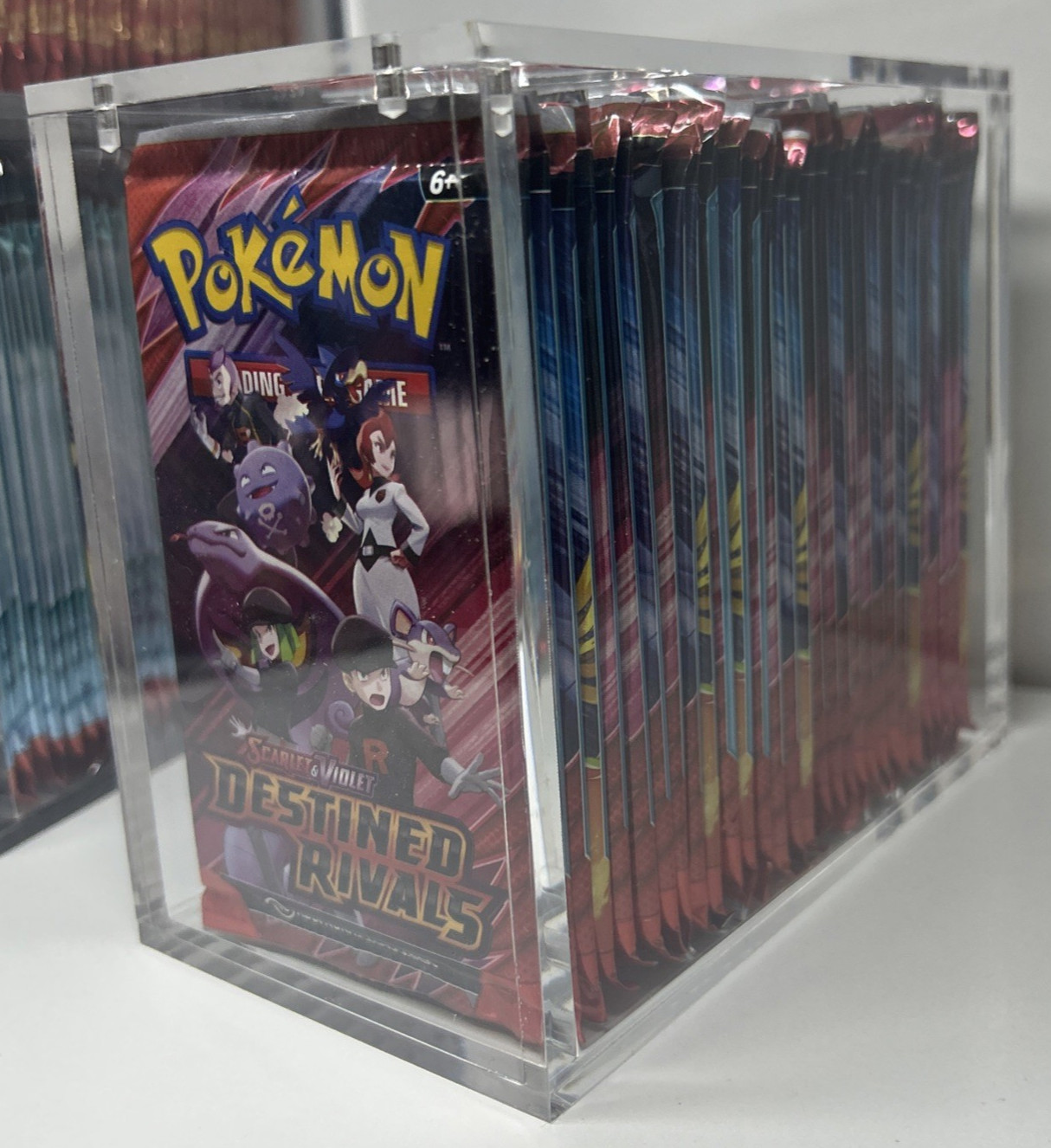 Premium Acrylic Case with Magnetic Lid – Great for Pokemon Packs and More!!