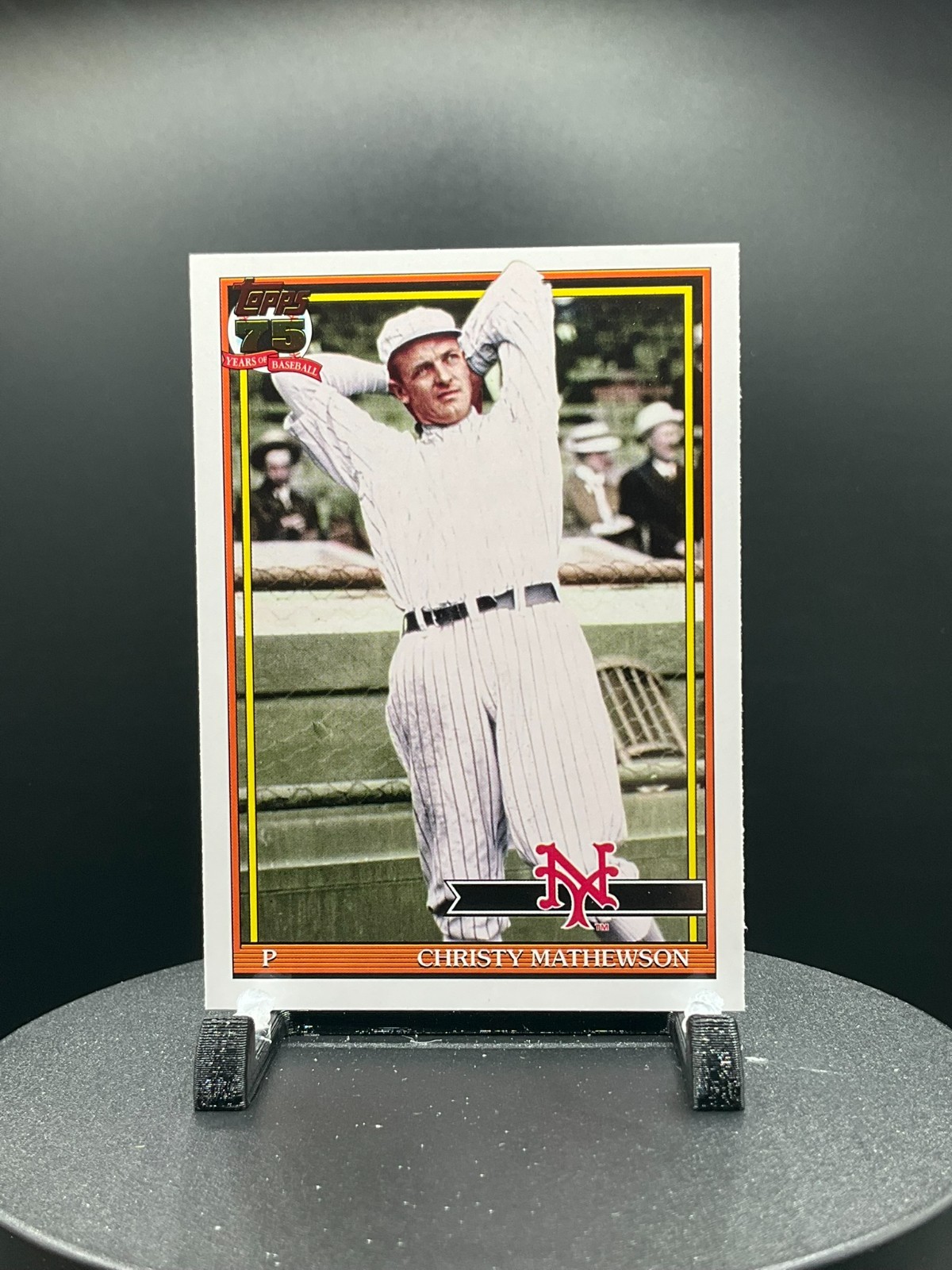 2026 Topps Series 2 Baseball 1991 Topps 91B2-31 Christy Mathewson, New York Gian
