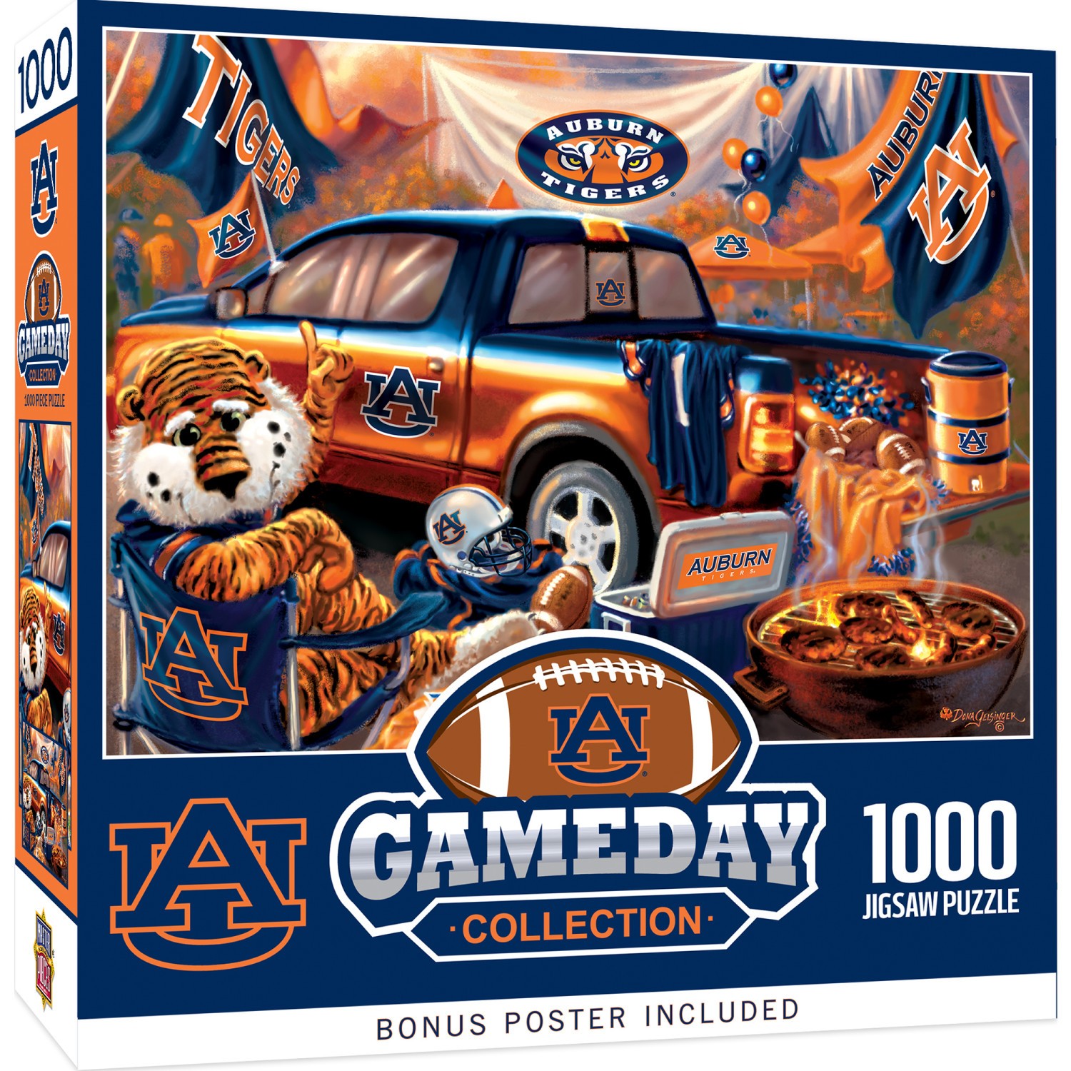 MasterPieces – Auburn Tigers – NCAA Gameday 1000 Piece Jigsaw Puzzle