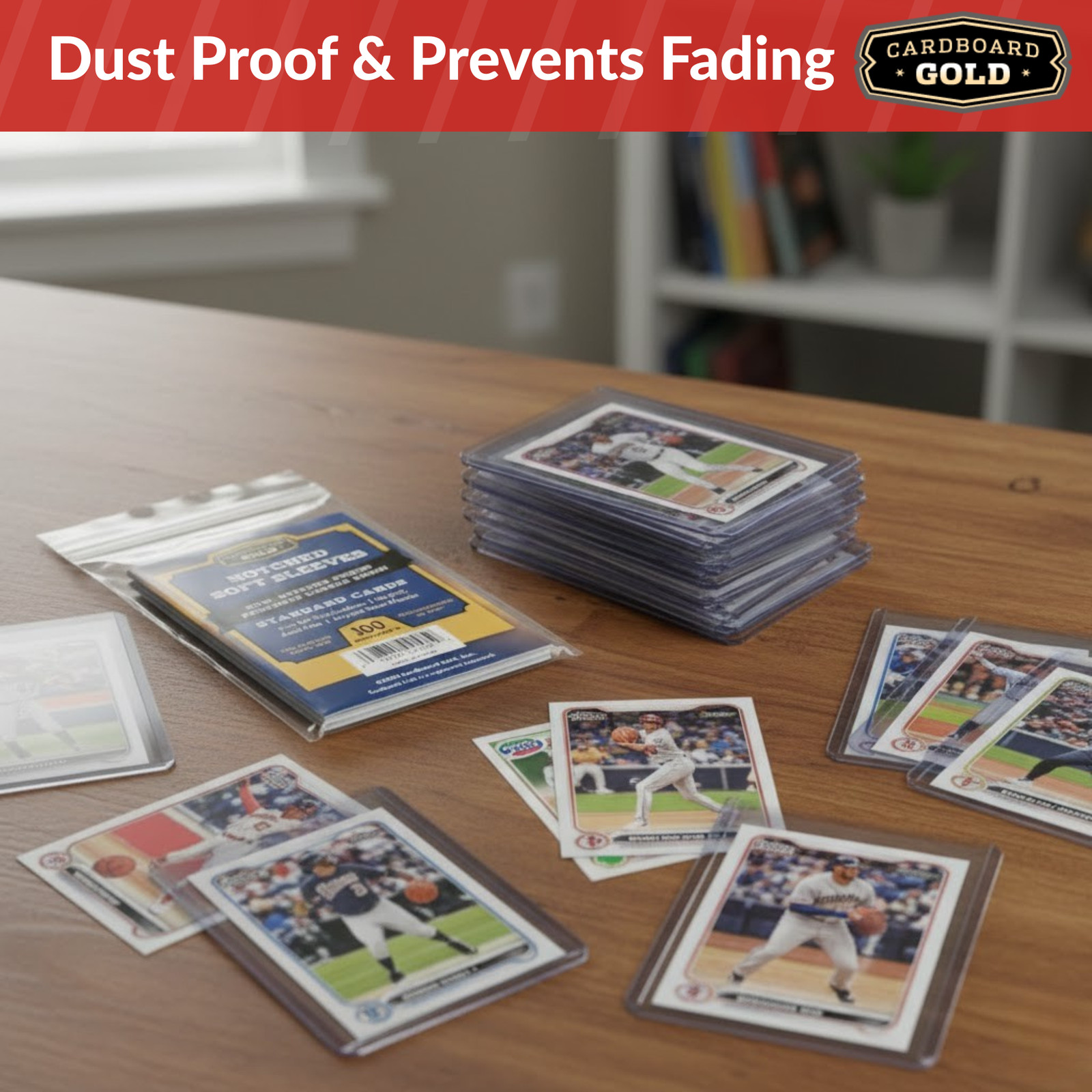 5000 CBG Premium Easy Glide Notched Easy Load THICK Card Soft Sleeves 🔥 🔥