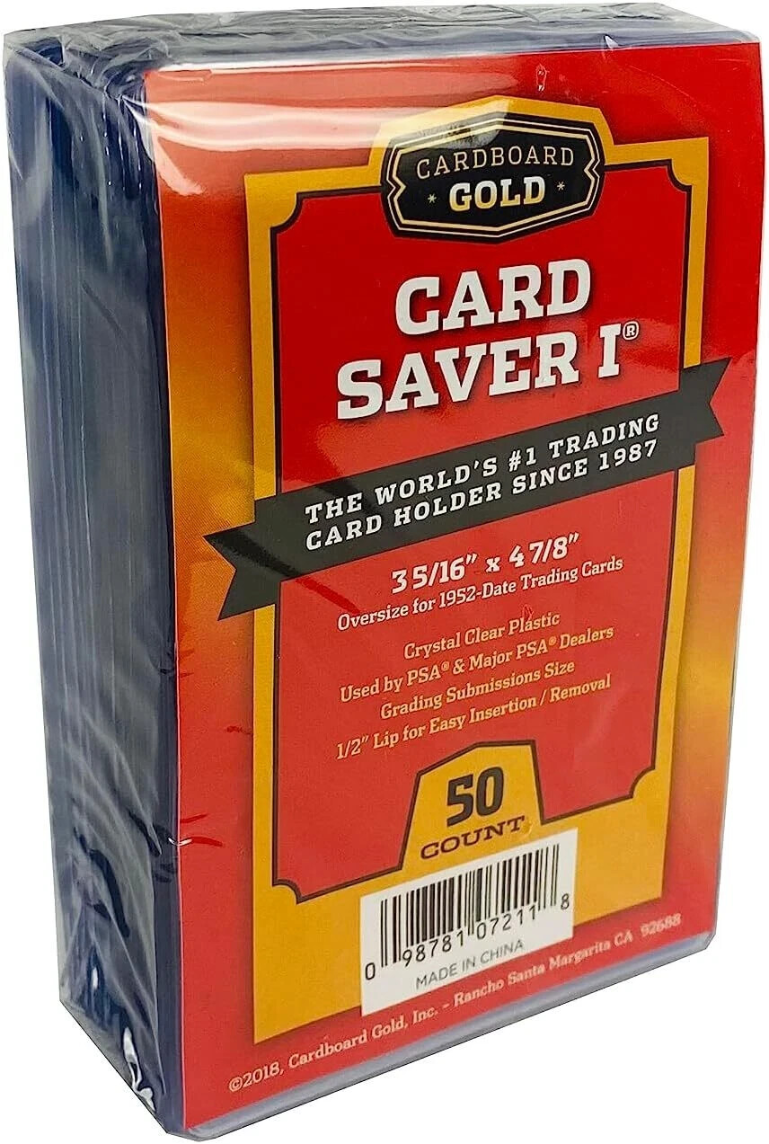 Card Saver 1 Card Holder PSA/BGS Graded Card Submissions CBG 50 100 200 500 1000