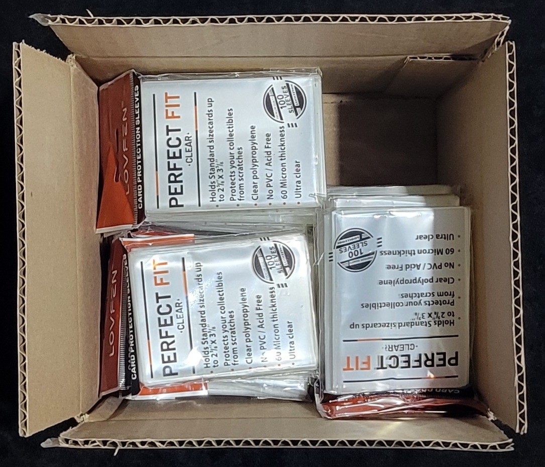 LOVFEN Perfect Fit Card Sleeves – 40 Packs – 100 Count
