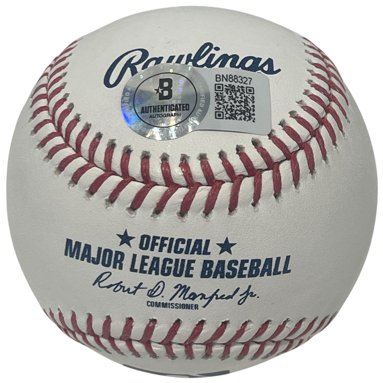 Bob Horner Signed ROMLB Baseball w/ 78 NL ROY Beckett Witness BAS COA