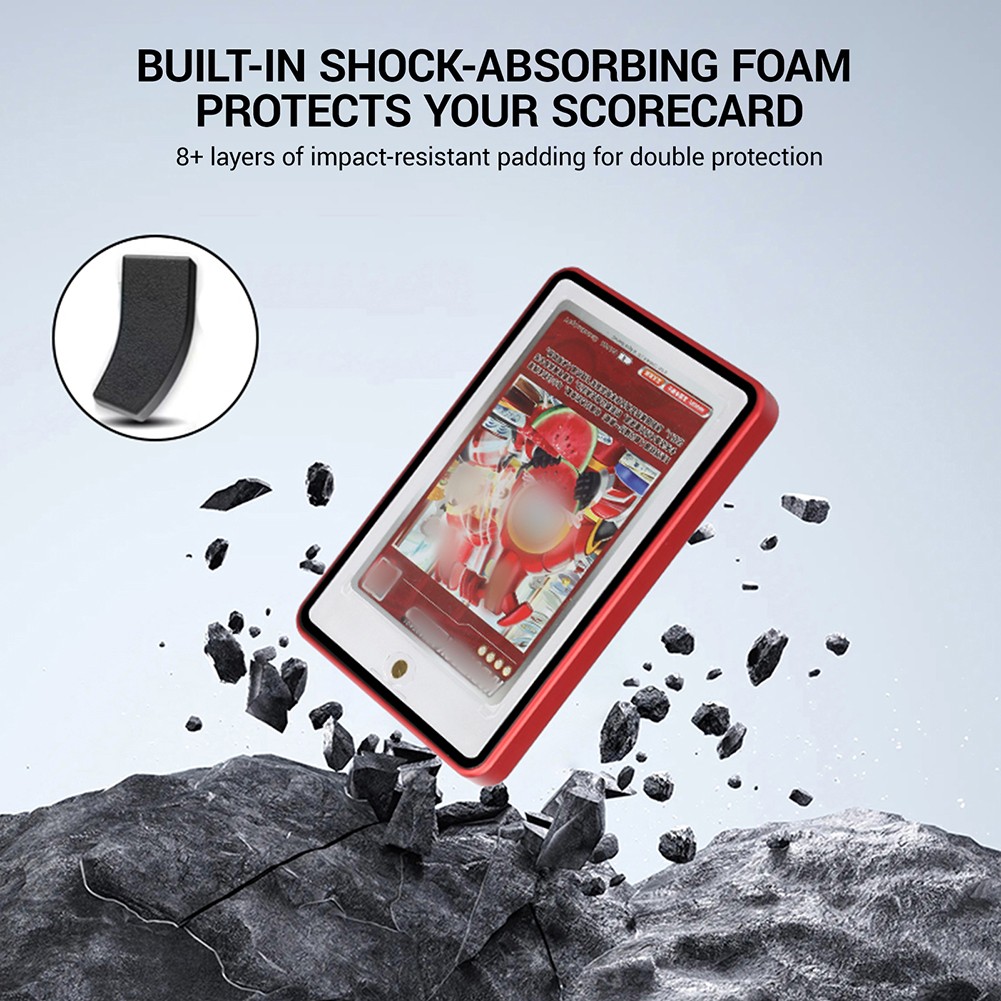 Magnetic Metal Slab Protector Case Guard UV-Resistant for 35PT 55PT Card Holder