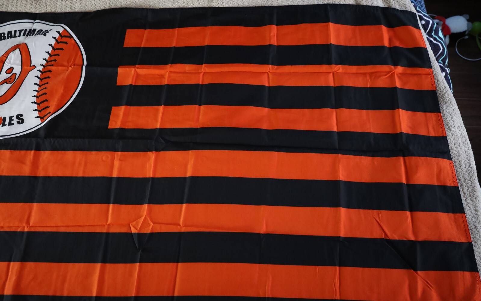 Baltimore Orioles 3×5 ft House Pole Flag Wall Banner MLB Baseball Decoration