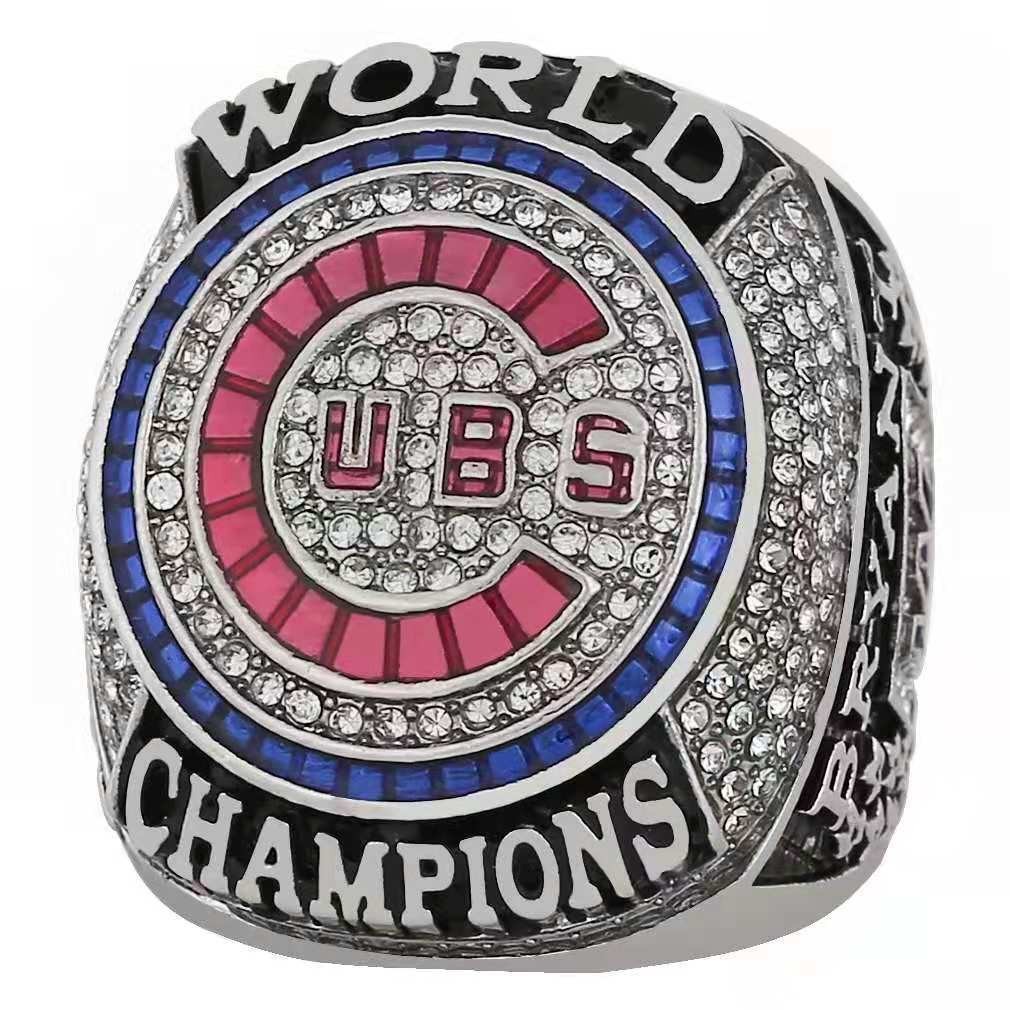2016 Chicago Cubs World Series Ring – ZOBRIST #18 – Fan Gift – MLB Replica Ring