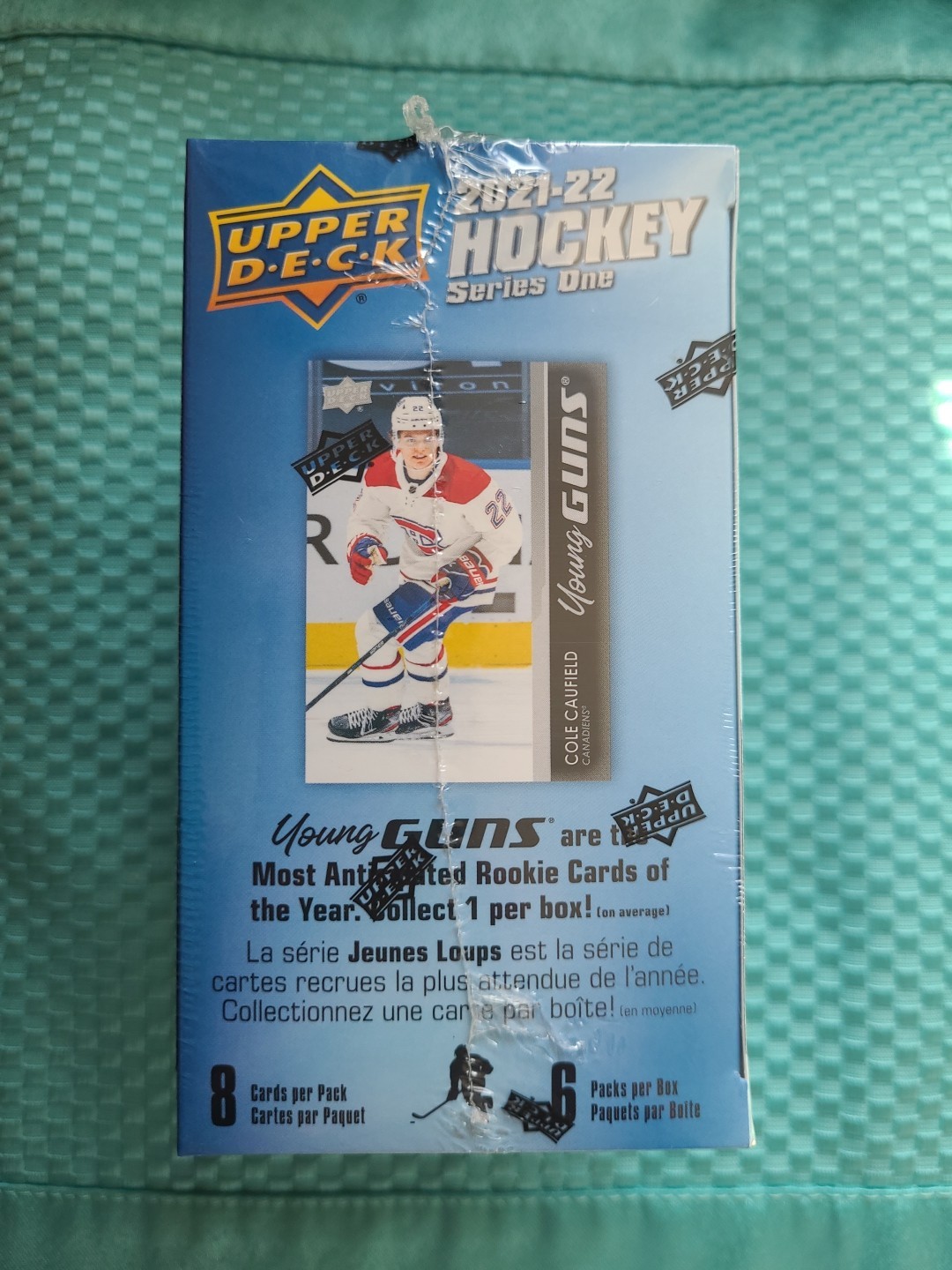 2021-22 Upper Deck Series 1 Blaster Box – Cole Caufield Trev Zegras Young Guns?