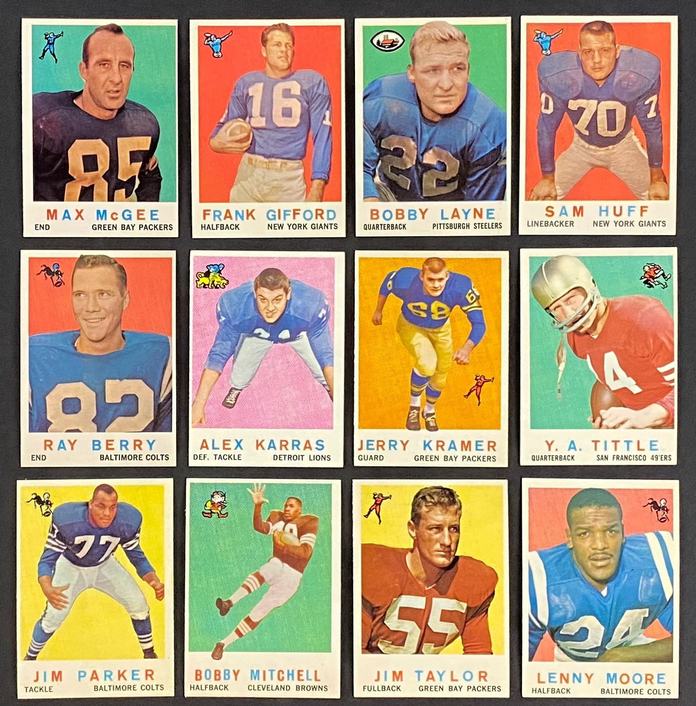 1959 Topps Football You Pick Complete Your Set -PRICE BASED ON CONDITION