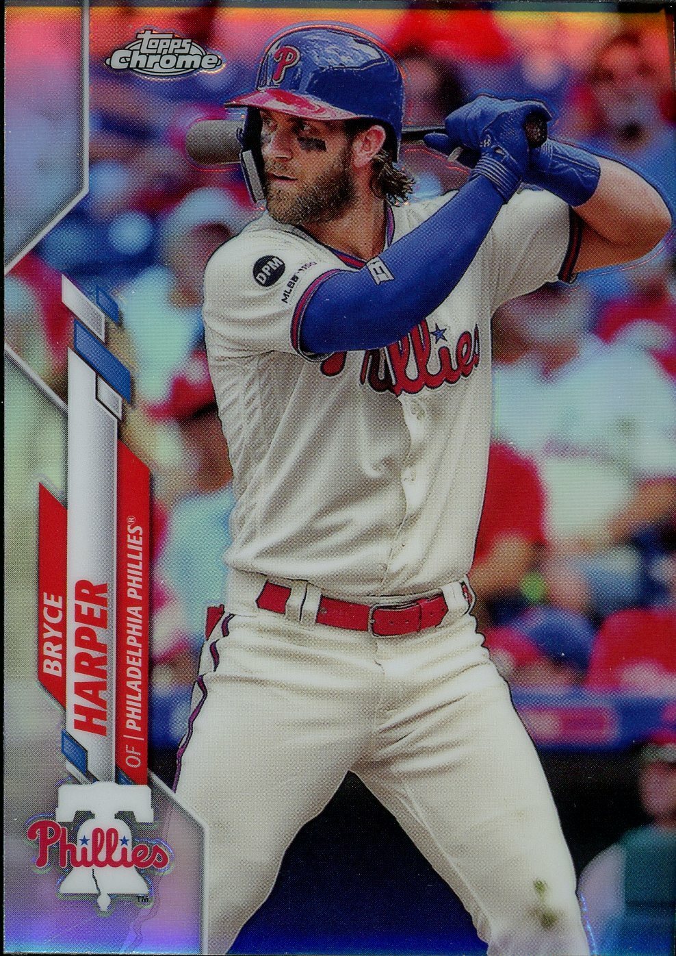 2020 Topps Chrome Bryce Harper Refractor #97