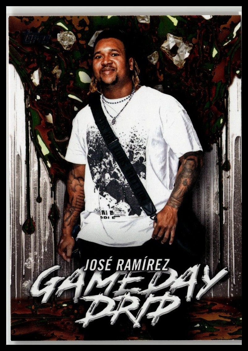 2026 Topps #GD-18 Jose Ramirez Gameday Drip