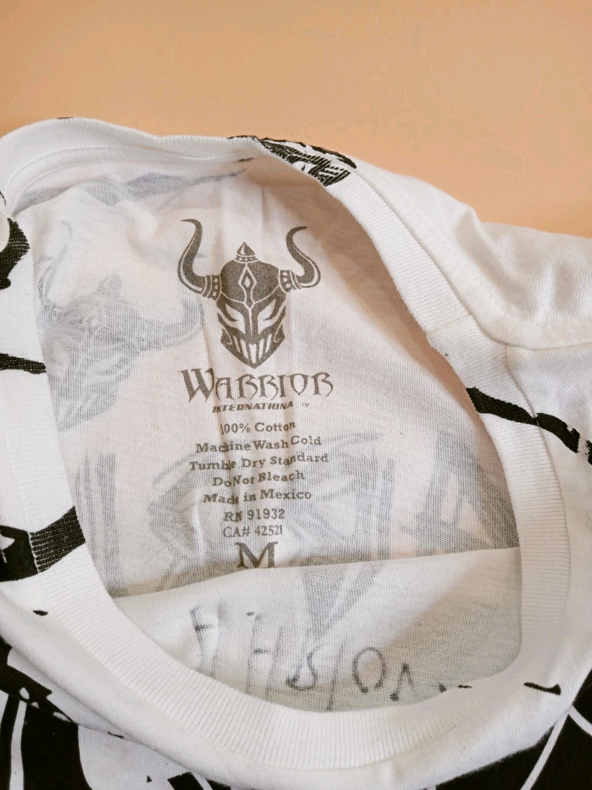 🤩 VERY RARE Andrei Arlovski Signed Autographed WARRIOR T SHIRT 100% AUTHENTIC