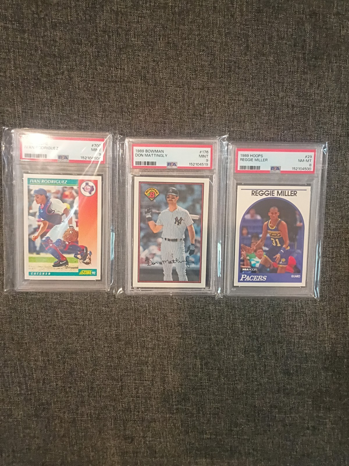 3 Mixed Sport PSA Graded Cards!