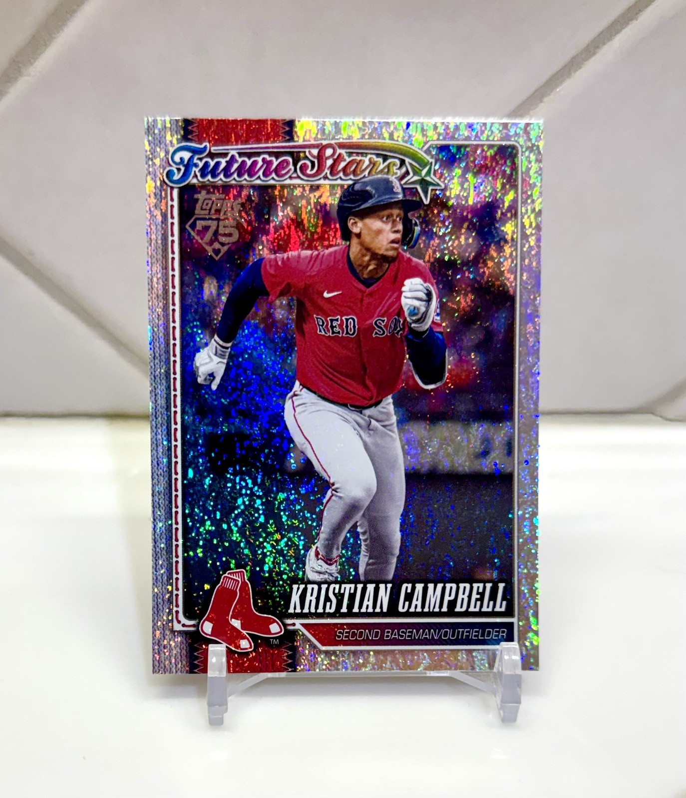 2026 Topps Series 1 – Future Stars Kristian Campbell #125 – Red Sox – Holo Foil