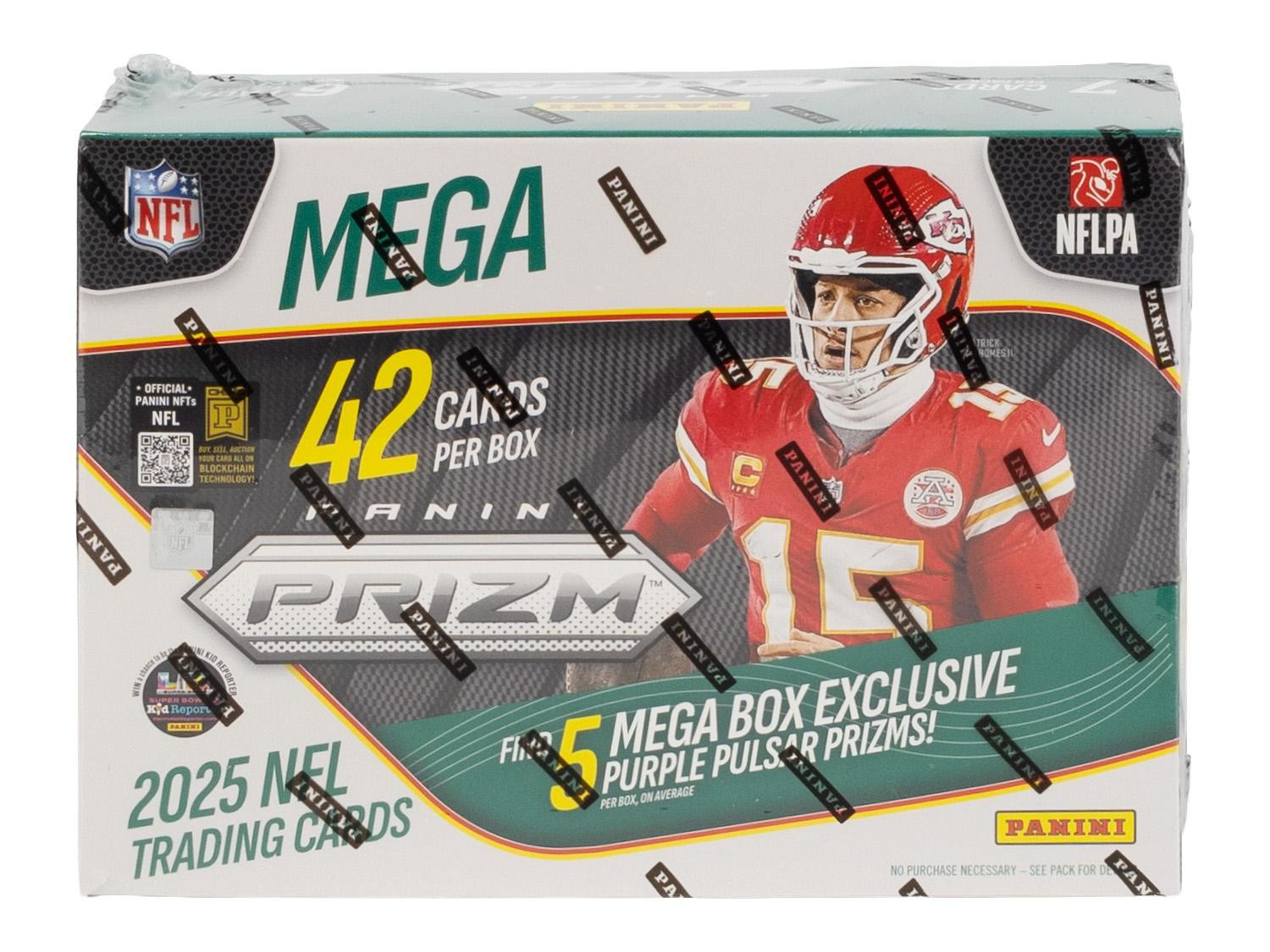 2025 PANINI PRIZM FOOTBALL HOBBY MEGA BOX