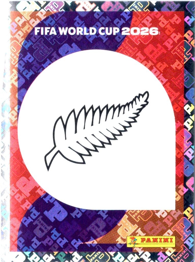 2026 Panini World Cup Sticker New Zealand Gold Crumple Foil Multi Variation Pick